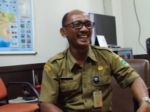 Kepala Bidang Tanaman Pangan Dinas Pertanian Prov.Banten Sobirin,SP,MSi (Foto:sembada/rori)
