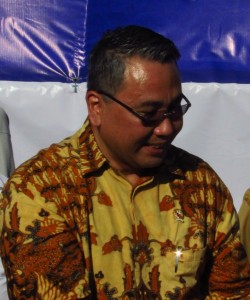 Menteri Desa Ekoputro Sanjoyo (Foto:sembada/henry)