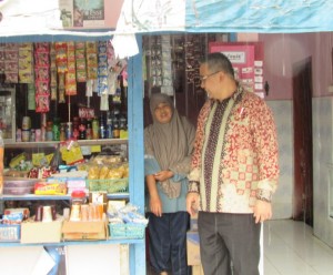 Menteri Desa tanya produk jualan (Foto:sembada/rori)