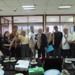 Yudi dan Bambang (kemeja putih) bersama Pengurus Pusat MSI (Foto:sembada/rori)
