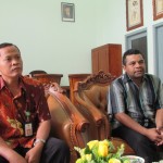Junior Mars Tukan dan Dr Rajiman,MP (Wakil Ketua I STPP Yogya) (Foto:sembada/rori)