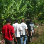 Para petani bersama pendamping dari PT GGF (Foto:sembada/mare)