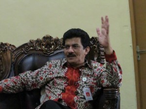 Ir Nazaruddin dengan bangga deklarasi bahwa STPP Bogor telah direformasi (Foto:sembada/rori)