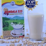 Susu kedelai dengan merek baru Mandala 525 produk CV Intan Alami (Foto:istimewa)