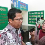 Ichsan Firdaus saat wawancara dengan Wartawan Media Pertnian online www.sembadapangan.com Fitria Rorita(Foto:sembada/henry)
