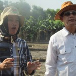 Mar Mariyah bersama Koordinator Upaya Khusus Padi Jagung Kedelai Kementerian Pertanian di Prov.Jawa Barat Dr Ir Ali Jamil (Foto:sembada/rori)
