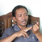 Ketua Kelompok Tani Sri Makmur Edi Narwanto berharap petani Indonesia mampu bersaing di sektor perberasan di lingkungan ASEAN agar beras tidak impor lagi (Foto:sembada/rori)