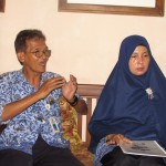 Budiawan dan Kepala Seksi Perbenihan, Pengolahan dan Pemasaran Dinas Pertanian dan Ketahanan Pangan Kab.Ciamis Ir Yayu Rahayu,MP (Foto:sembada/rori)