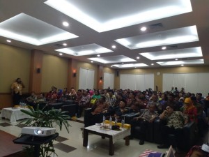 Suasana pembukaan Kongres I Gemayomi yang diikuti 300 orang dari unsur Pemerintah, TNI-Polri dan beragam  komunitas masyarakat (Foto:sembada/dok)