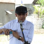Ugi Sugiharto tantang petani selesaikan 120 ha dalam 10 hari, maka be be em akan diganti pemerintah (Foto:sembada/rori)