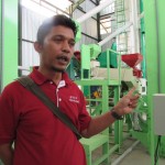 Koordinator PPL Kec.Bojong Picung Mulyana,SP berkata SP3T di Desa Cibarengkok lebih canggih dan lengkap yang sangat menguntungkan petani (Foto:sembada/rori)