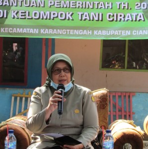 Kepala Subdirektorat Kacang, Direktorat Akabi, Kementaerian Pertanian Ir Rahayu Dwikorwati,MM menyebut kacang hijau Indonesia sangat digemari konsumen berbagai negara (Foto:sembada/rori)
