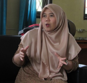 Kepala Seksi Tanaman Padi, Dinas Pertanian Kabupaten Cianjur Fitri Aisah,SHut,MH (Foto:sembada/rori)