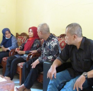 Dari kiri: POPT Yona Afarela,SP-Dewi,SP, Sopian Aseful Anwar,SP dan Cecep Zenaludin,SP (Foto:sembada/rori)