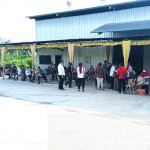 Kunjungan para petani peserta Rapat Koordinasi Konstraling Regional I Se-Sumatera dan Jawa di Solo berkunjung ke SP3T Ngudi Makmur Desa Purworejo (Foto:sembada/dok-rori)