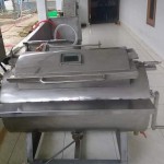 Alat mesin pertanian untuk menggoreng kripik nenas milik Kelompok Tani Satahi di Desa Gurgur,Kec.SIpahutar (Foto:sembada/henry)