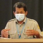 Kepala Balai Penelitian dan Teknologi Pertanian (BPTP) Prov.Banten Dr Kardiono  berkata bibit talas beneng telah disiapkan (Foto:sembada/rori)