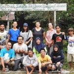 Tim Unas bersama ilmuwan dari Amerika Serikat dan dari Swiss di Kalimantan (Foto:sembada/dok-unas)